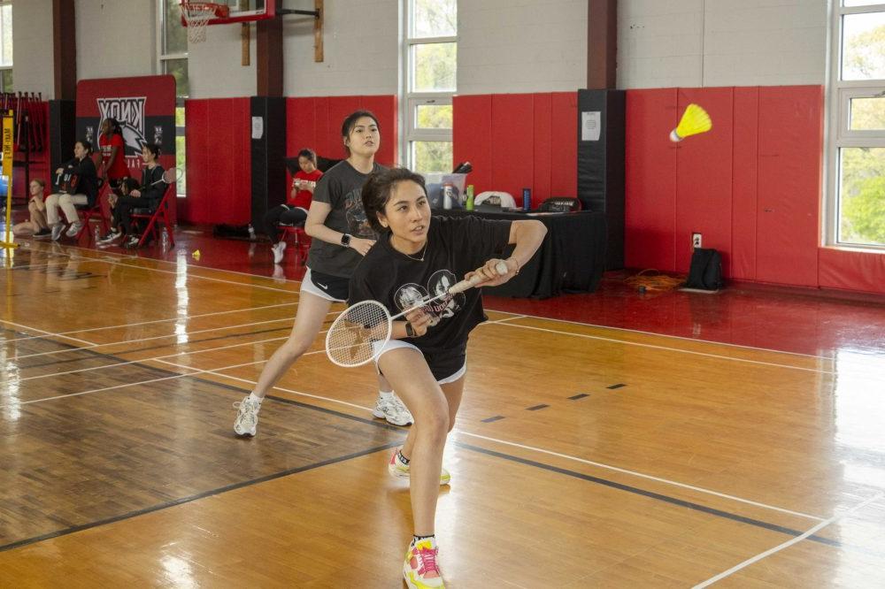 Knox Badminton Action Photo